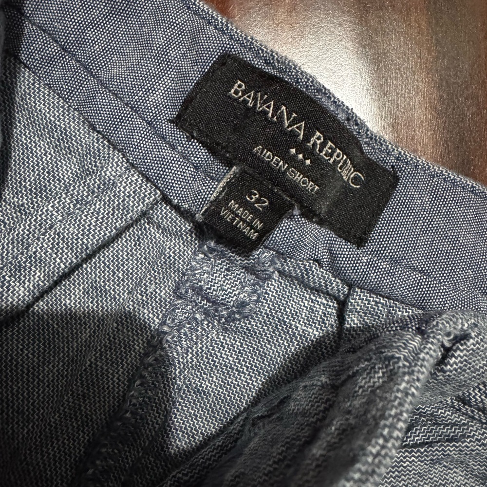 Banana Republic Blue Alden Shorts